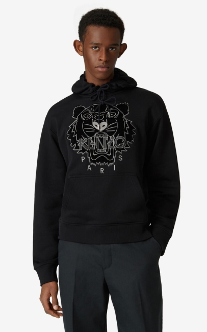 Black kenzo best sale sweatshirt mens